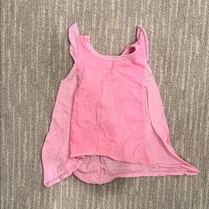 Miki Miette Baby Girl Neon Pink Tank Top 18M spring summer outfit